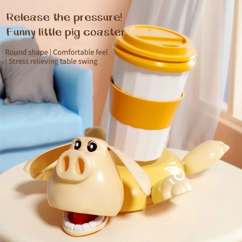 Funny Pig Coaster